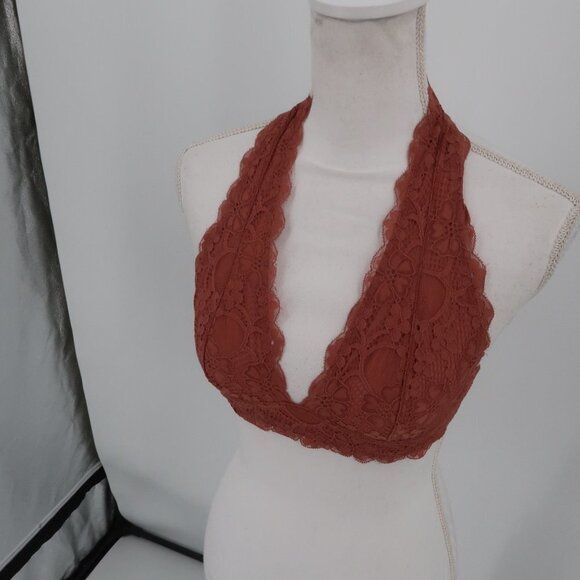 Intimately Free People Lace Halter Bra Size Small - Picture 6 of 9